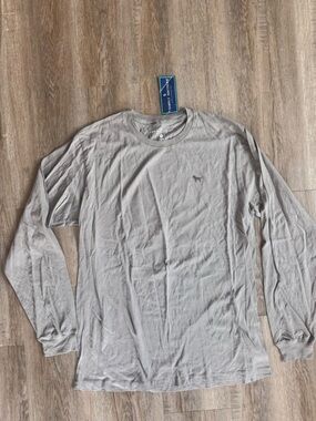 Simply Southern Gray Long Sleeve Shirt - Medium NWT